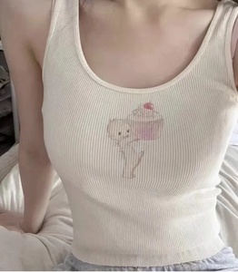 夕夕160707淘宝日本代购bm melville内衣露背美背吊带背心女带胸垫