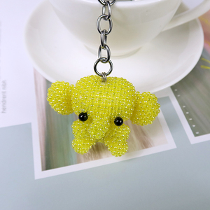 成品手工编织toho米珠小象大头串珠包包饰品卡通动物挂饰礼品挂件