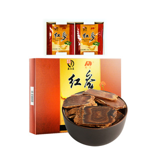 00同款货源京晟保健品专营店天猫【吉林敖东_红参片100g】可搭