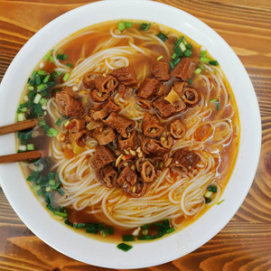 湖南郴州纯大米手工制作干米粉早餐粉拌粉米线卤粉汤粉圆粉