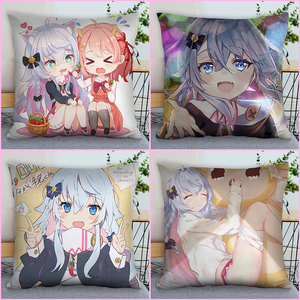 新款【】火影忍者q版可爱漩涡鸣人日向雏田订做靠垫抱枕头周边i