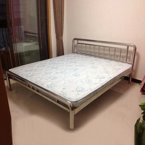 不锈钢单人床架