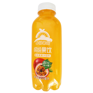 台椰果蔬百香果果汁饮料浓缩百香果果汁450ml