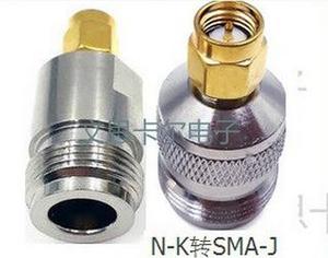 N型母头转SMA公头同轴线电缆转接头RF射频头连接器连接头转换头