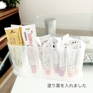 日本进口冰箱调料包收纳盒挂式小物置物盒日用品软膏分类整理盒