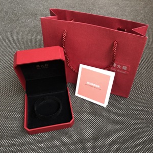 新款八角周大福手镯盒龙凤手镯盒婚嫁首饰盒珠宝收纳包装盒子送礼