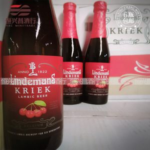 林德曼 樱桃味啤酒 250ml 比利时原装进口 女士啤酒