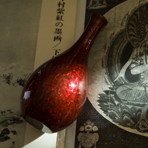 安泰桥 福州传统手作漆器 礼物 桌面摆件 赤宝砂花瓶