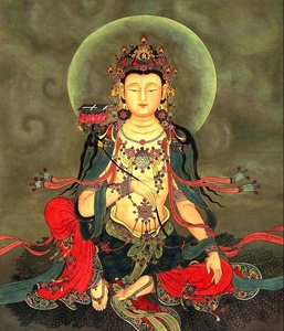 文殊菩萨像画像