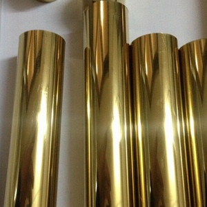 不锈钢亮面玫瑰金黄钛金色圆管黑钛金拉丝香槟金方管253240576189