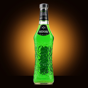 洋酒 进口三得利蜜瓜口味利口酒蜜多丽 配制酒美国midori 700毫升