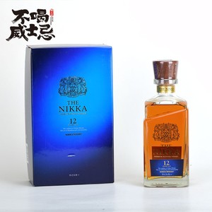 余市一甲Nikka12年 700ml 日本原装进口调和威士忌盒装收藏老洋酒