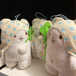 日单 毛毯熊挂件 15cm 三丽鸥景品 可爱包包挂饰