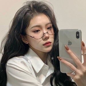 下半截眼镜框半框