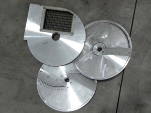 台湾切菜机通用切丝 切片 切丁刀盘 刀片 天烨台乙刀片 切菜机