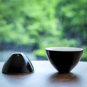 见山茶事 | 淄素盏 主人杯 品茗杯 柴烧 茶杯 茶具 手工
