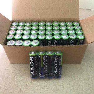 sony索尼5号碱性电池1.5v干电池儿童玩具五号遥控器鼠标高能电池