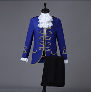 2018新款欧洲宫廷表演服大帅男装礼服男士装影楼主题演出服