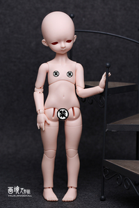 画境人形社 原创bjd娃娃身体 6分二代素体 不含头