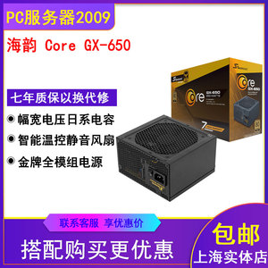 海韵Core GX-650 GX-550 电脑台式金牌全模组游戏静音电源非750FX