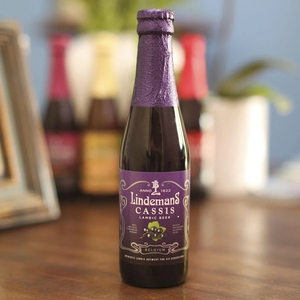 惠同学 林德曼黑加仑啤酒  250ml*24瓶 比利时进口