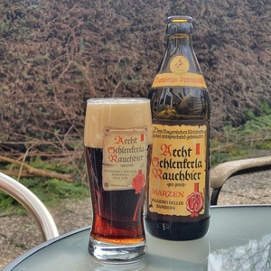 惠同学 朗客烟熏啤酒500ml 德国进口 精酿 瓶装 十月节 季节限定