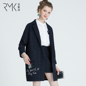 00feienxi淘宝诺曼琦2016冬装新款女装韩版显瘦卡通图案中长款毛衣