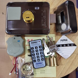 福睿1314款大容量遥控锁小区工厂出租屋id停电开锁用375卡刷卡锁