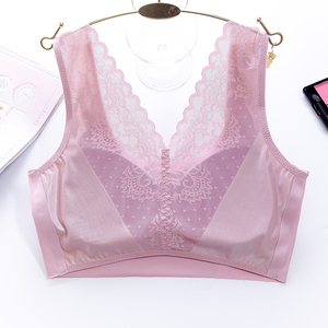 无磁无铁胸罩过安检瑜伽美背睡眠内衣女无钢圈运动背心文胸电子厂