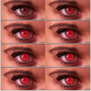 红瞳入魔红眼魔化状态综艺节目特效眼睛特效光效写轮眼片头ae模板