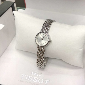 Tissot天梭女表乐爱系列小巧19.5mm小表盘防水瑞士石英女士手表