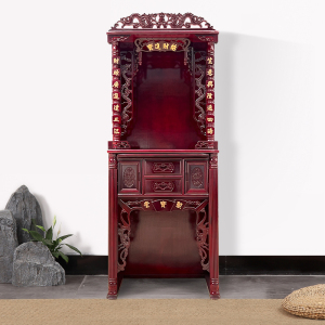 招财佛龛立柜神台供桌新中式财神柜拜姥爷架供台家用神龛柜经济型