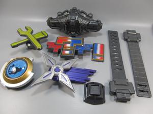 二手 万代 pb假面骑士zio时王 dx 未来驱动器 问骑 机械 忍者腰带