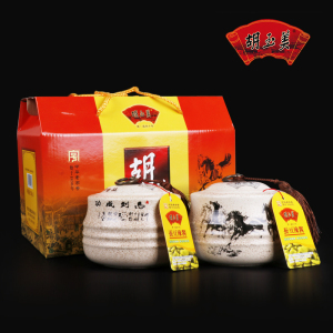 胡玉美蚕豆辣酱安徽安庆特产马到成功精品瓷罐礼盒包邮