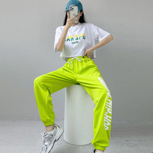 广场舞休闲运动套装女夏季新款曳步舞服装舞蹈衣服跳舞尊巴香香风