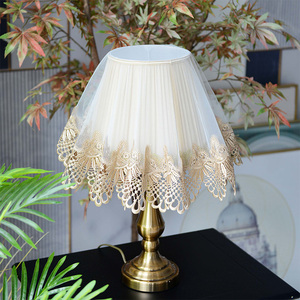 阳光酷淘淘宝卧室床头圆形台灯盖布布艺韩版灯罩盖巾台布床头柜蕾丝