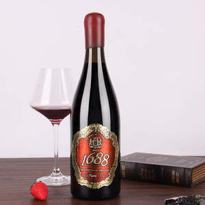 法国进口红酒皇爵1688干红葡萄酒13.5度750ml