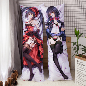 动漫约会大作战时崎狂三卡通等身抱枕宅男生日礼物定制全身靠枕套