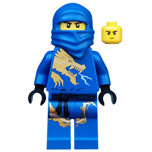 lego 乐高 幻影忍者 人仔 njo016 龙服杰 jay dx 2519 2521