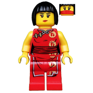 乐高lego幻影忍者 人仔 njo012 nya 妮雅 旗袍版 2172 2507 2505