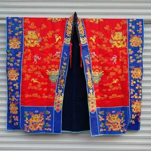 道教法衣 道教服装 道袍七龙衣 苏绣手工金线金丝m