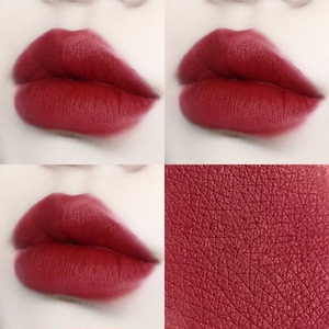 酒红色哑光深色口红适合秋冬显白百搭持久网红正品复古红新年限定