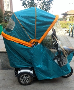 电动三轮车篷遮阳车棚可以进电梯的车蓬三轮折叠车篷电动车车鹏