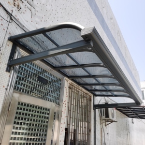 铝合金雨棚户外防雨别墅门头雨搭屋檐家用阳光棚遮阳棚耐力板雨篷