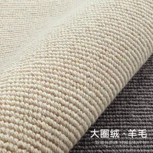新西兰羊毛纯色高端地毯进口轻奢别墅客厅卧室加厚家用满铺可定制