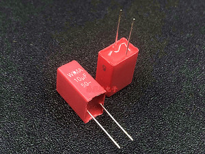 10UF 50V 威马WIMA 50V106 MKS2 音频发烧电容 耦合无极薄膜电容
