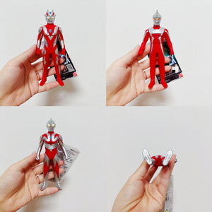 正版万代德凯奥特曼杰诺尼奥斯赛文21英雄软胶人偶玩具500系列