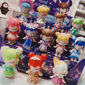 nanci囡茜二代林深不知处盲盒确认款鼻涕泡仙子隐藏狐仙蝴蝶小鹿