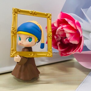 正品单个包邮popmart泡泡玛特molly茉莉的一天盲盒确认款手办摆件