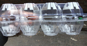 8枚大号洋鸡蛋鸭蛋皮蛋/咸蛋蛋托托盘/塑料吸塑包装盒内径48
